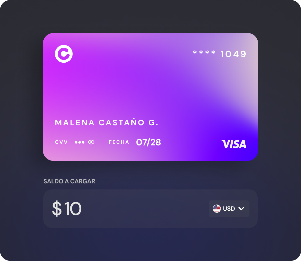 Saldo de tarjeta